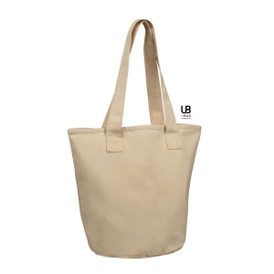 Sac shopping a forme circulaire 300grs coton