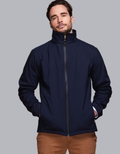 Blouson softshell Homme en polyester recyclé Made in France