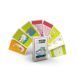 Jeu de mémo & 3 jeux - 33 cartes