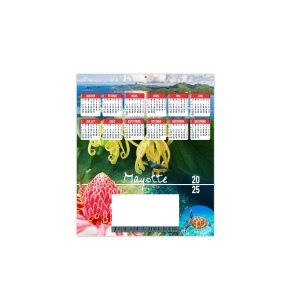 Ocean 2025 - 325 x 350 mm - rigide - livree a plat - marquage quadri