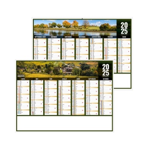 Scolaire liberte bourgogne - franche comte 2025 - standard cc rigide ecomatiere 550x405mm - marquage quadri - 1 trou en tete