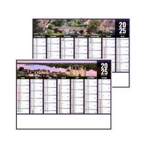 Scolaire liberte pays de loire 2025 - standard cc rigide ecomatiere 550x405mm - marquage quadri - 2 oeillets cordon