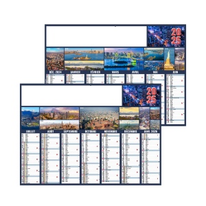 Barnabe 2025 - micro - leger souple - 210x155mm - pelliculage effacable - bandeau quadri et photos personnalisees