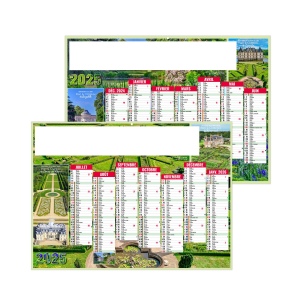 Jardins 2025 - micro - leger souple - 210x155mm - marquage quadri
