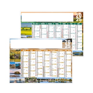 Julien 2025 - micro - leger souple - 210x155mm - pelliculage effacable - bandeau quadri et photos personnalisees
