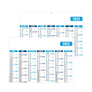 Gameco 2025 - bleu - micro - leger souple - 210x155mm - marquage quadri