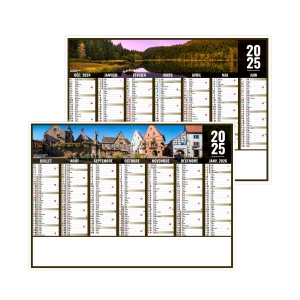 Liberte grand-est 2025 - micro - leger souple - 210x155mm - bandeau quadri et photos personnalisees