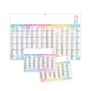 Pastel 2025 - maxi cc rigide - 650x405mm - dos france routiere - pelliculage effacable - marquage quadri - 2 oeillets cordon