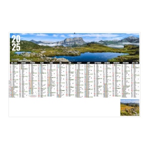 Libre choix auvergnat 2025 - maxi cc rigide - 650x405mm - dos ecogestes - pelliculage effacable - marquage quadri - 2 oeillets cordon