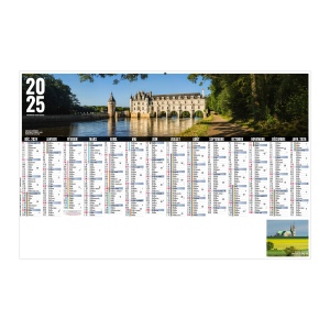 Libre choix val de loire 2025 - maxi cc rigide - 650x405mm - dos ecogestes - pelliculage effacable - marquage quadri - 2 oeillets cordon