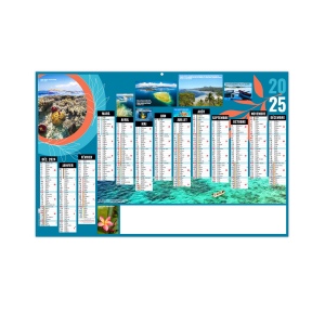 Planete 2025 - maxi cc rigide - 650x405mm - dos vierge - marquage quadri - 2 oeillets cordon