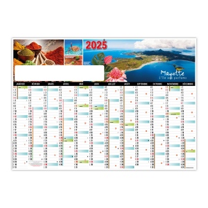 Planning mayotte 2025 - xxl leger souple - marquage quadri