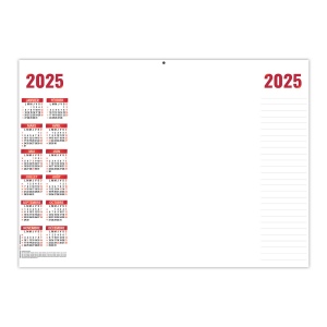 Planning le simple 2025 - xxl leger souple - marquage quadri