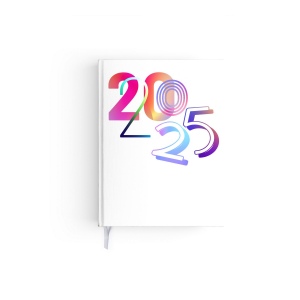 Voyage actuel 2025 - 165x240mm - transfert a chaud 16 pages personnalisees en debut d'agenda