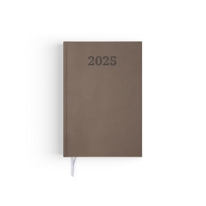 Voyage premium 2025 - 165x240mm - couverture nero thermovirant 16 pages personnalisees en debut d'agenda