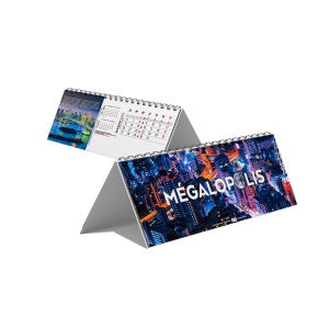 Chevalet maxi 13 feuillets  megalopolis 2025 marquage quadri