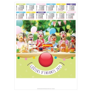 Poster gouters d'enfants 2025 - marquage quadri
