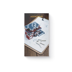 Eco poche creation 2025 - 90x165mm - quinzainier 64 pages - couverture 350g quadri recto creation - pelliculage brillant recto - piqure 2 points metal