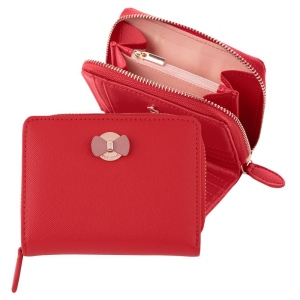 Portefeuille porte-monnaie Hortense Rouge Vif