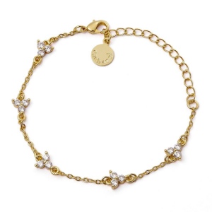 Bracelet Ambre Or