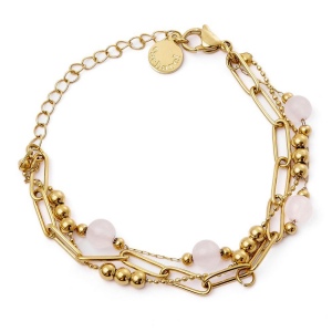 Bracelet Andrea Or/Rose