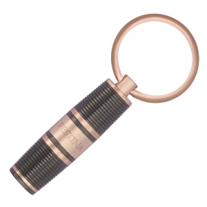 Porte-clefs Bold Stripe Gun & Rose Doré