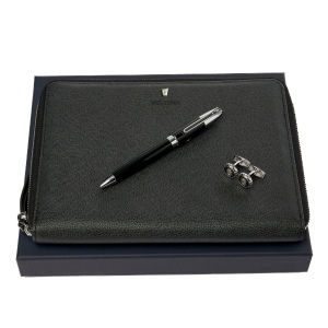 Parure Festina (stylo bille, conférencier A5 & boutons de manchette)