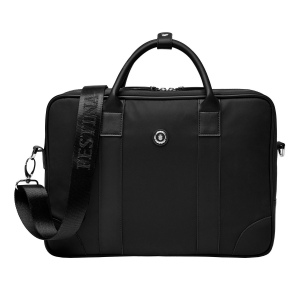 Porte-documents Button Noir