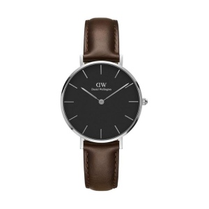 Montre Petite Bristol Argent&Noir D32