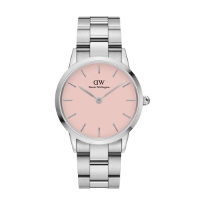 Montre Iconic Link Argent&Pastel-Rose D36