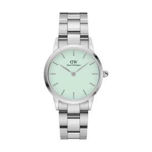 Montre Iconic Link Argent&Pastel-Vert D28