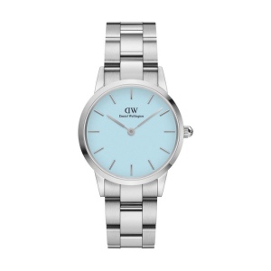 Montre Iconic Link Argent&Pastel-Bleu D28