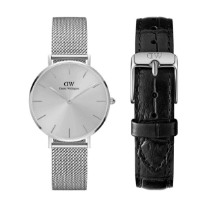 Set Montre Petite Unitone Argent D32 + Bracelet Petite Reading Argent L14
