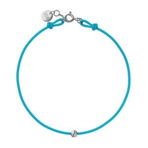 ICE-Jewellery-Diamond bracelet-Cord-Turquoise Bleu