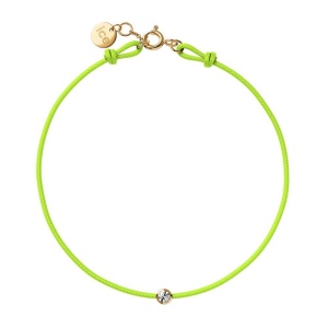 ICE-Jewellery-Diamond bracelet-Cord-Neon green