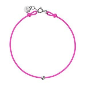 ICE-Jewellery-Diamond bracelet-Cord-Neon Rose