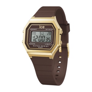 ICE digit retro-Marron cappuccino-Petite