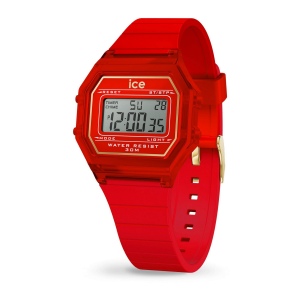 ICE digit retro-Rouge passion-Clear-Petite