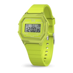 ICE digit retro-Vert lime-Clear-Petite