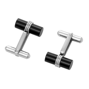 Boutons de manchette Blancline Noir