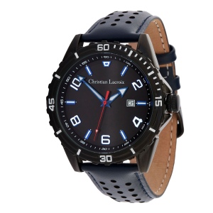 Montre dateur Sol Marine & Noir