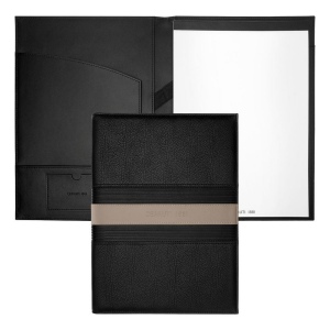 Ecritoire A4 Delano Taupe & Noir