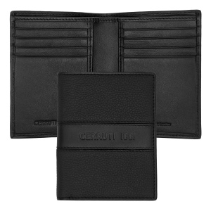 Porte-cartes Double Delano Noir