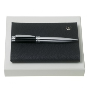 Parure CERRUTI 1881 (stylo bille & carnet A6)
