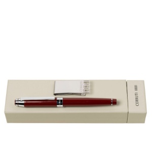 Parure CERRUTI 1881 (stylo roller & pince-billets)