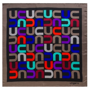 Foulard soie Monogramma