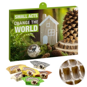 Calendrier de l'avent Premium cadeau – version écologique avec Kuhbonbons ®