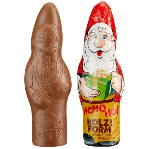 Père Noël en chocolat SUPER MAXI