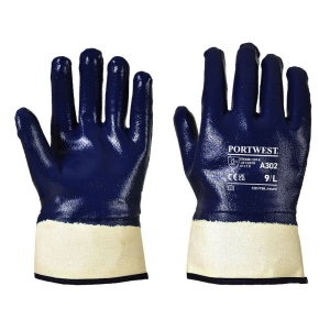 Gant Nitrile tout enduit (Pack 12pcs)