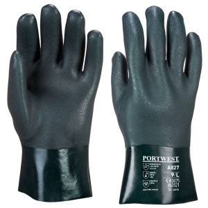 Gant PVC 27 cm double trempage (Pack de 12pcs)